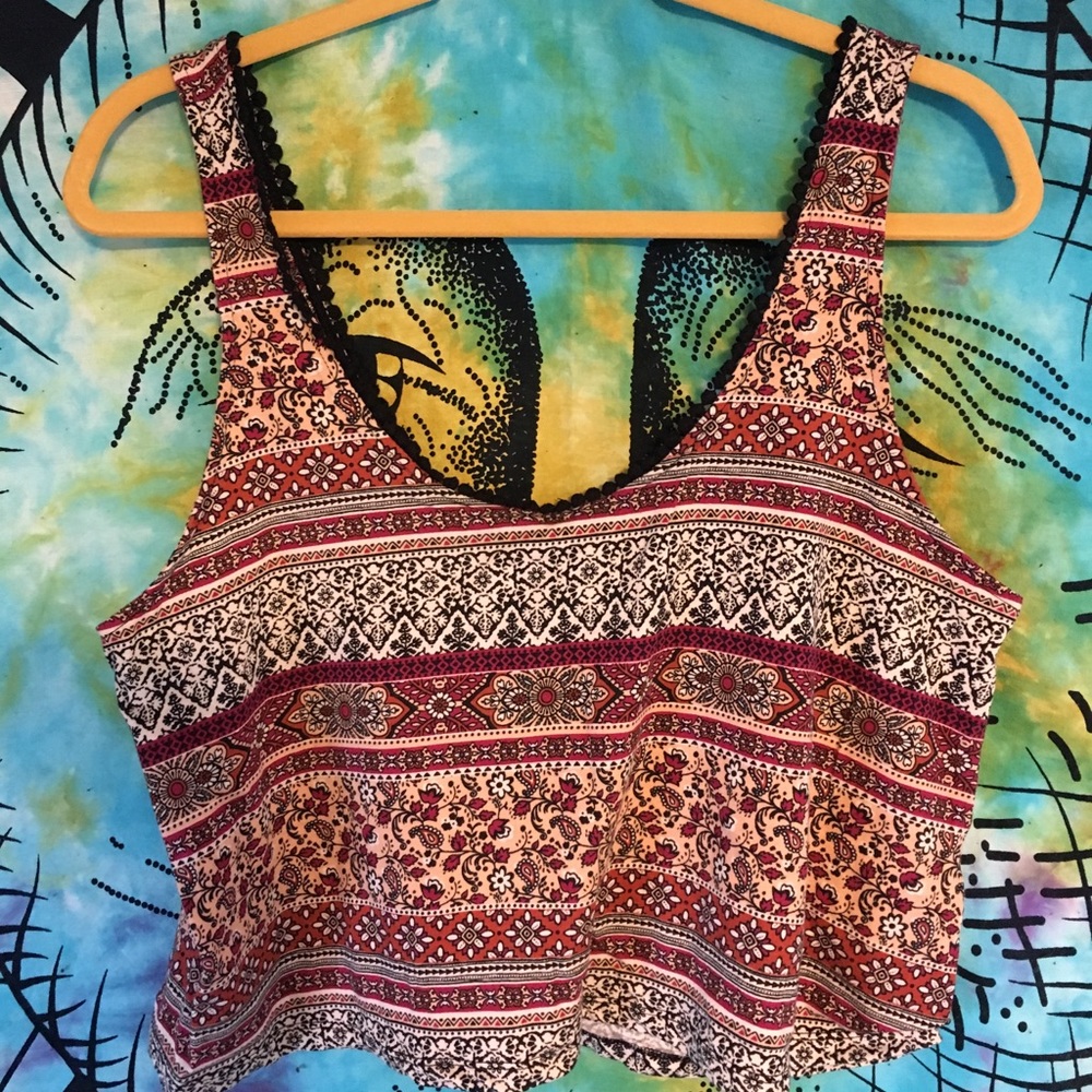 Bohemian Print Forever 21 Tank